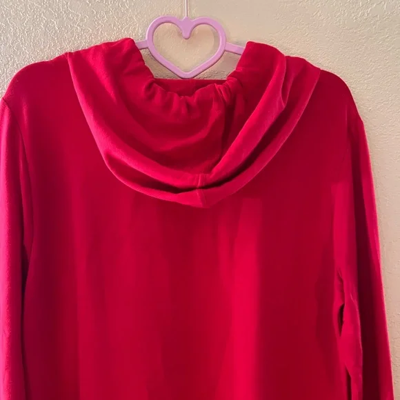 Calvin Klein Red Hoodie Dress size Large - Picture 7 of 7